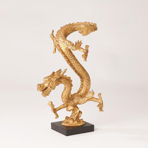 Standing Dragon-Gold Leaf