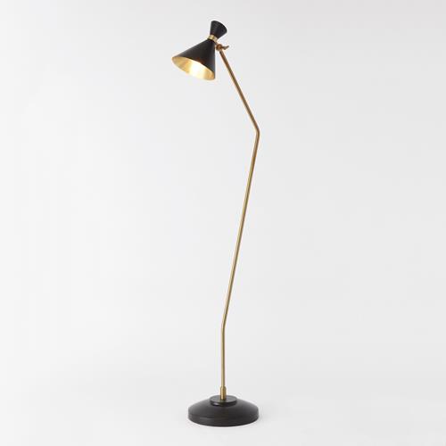 Cone Floor Lamp-Bronze/Brass Cone Floor Lamp-Bronze/Brass
