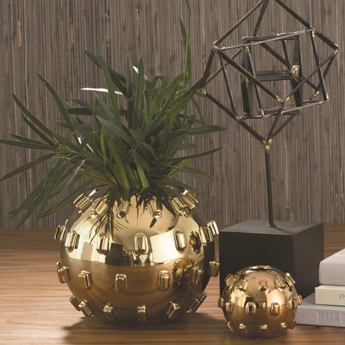 Thielo Vase-Gold Thielo Vase-Gold