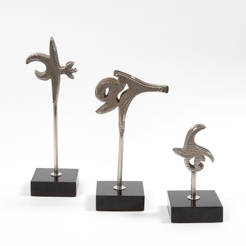 Polynesian Weapon Sculptures-Nickel Polynesian Weapon Sculptures-Nickel