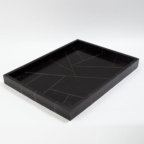 Hepburn Tray-Black/Brass Filet Hepburn Tray-Black/Brass Filet