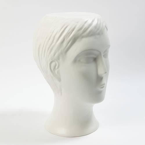 Bijorn Stool-Matte White Bijorn Stool-Matte White