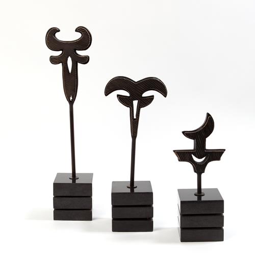 Polynesian Symbol Sculptures-Bronze Polynesian Symbol Sculptures-Bronze