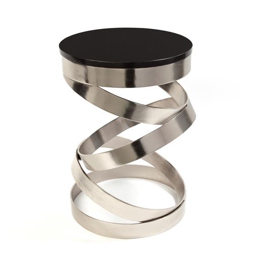 Spiral Table-Nickel