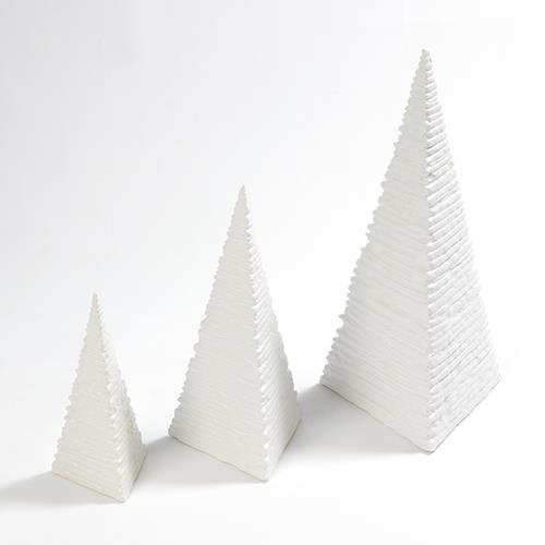Maxime Pyramid-Matte White Maxime Pyramid-Matte White