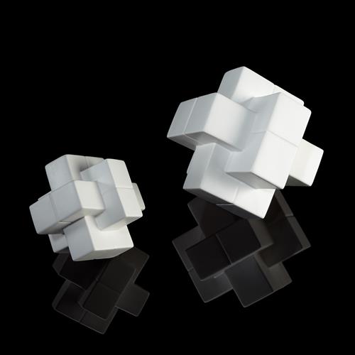 Oblong Cube-Matte White Oblong Cube-Matte White