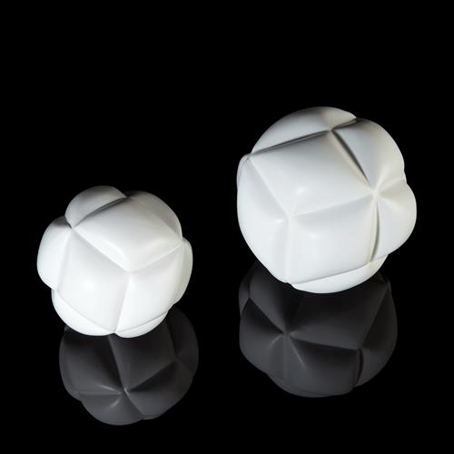 Diamond Sphere-Matte White Diamond Sphere-Matte White