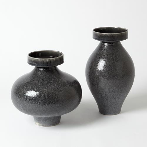 Nova Vases - Reactive Grey Nova Vases - Reactive Grey