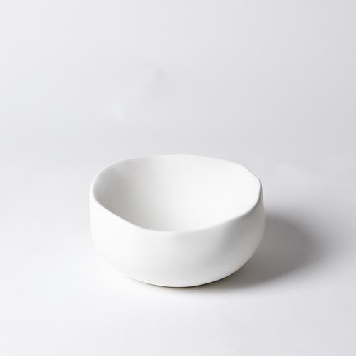 Organic Round Bowls - Matte White