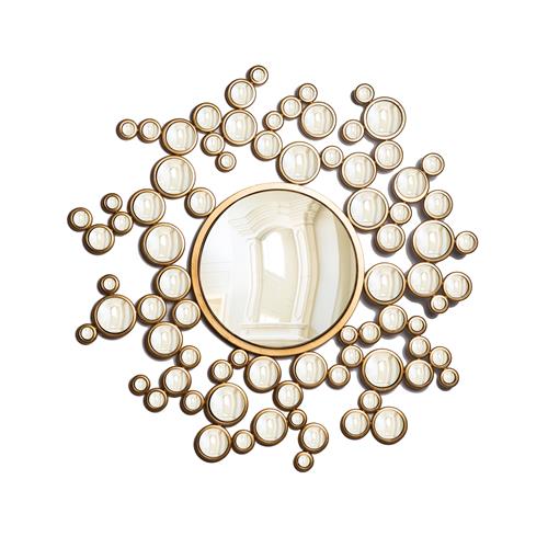 Aquarius Mirror-Gold Leaf Aquarius Mirror-Gold Leaf