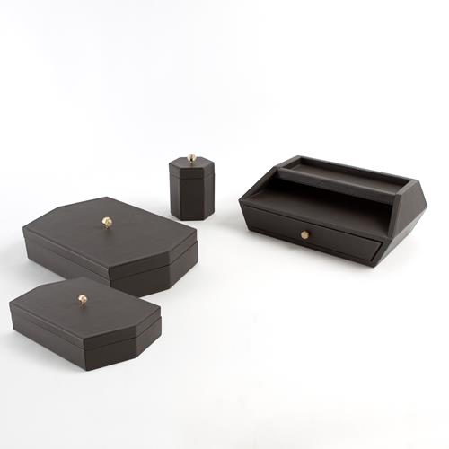 Tiffany Collection-Graphite Leather Tiffany Collection-Graphite Leather