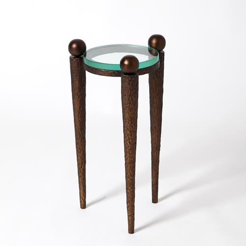 Rock On Accent Table-Bronze Rock On Accent Table-Bronze