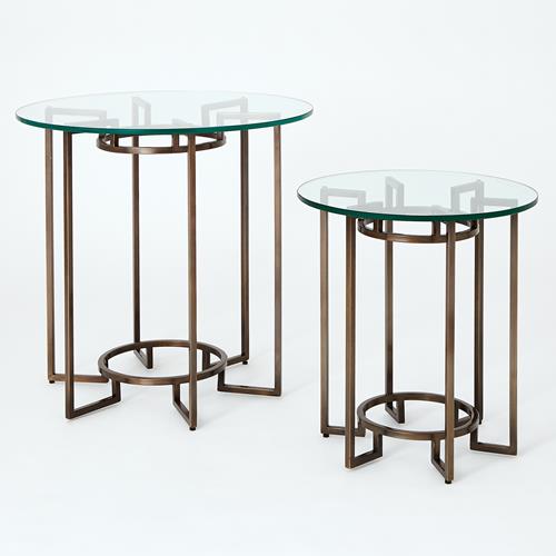 Open Leg Tables-Bronze