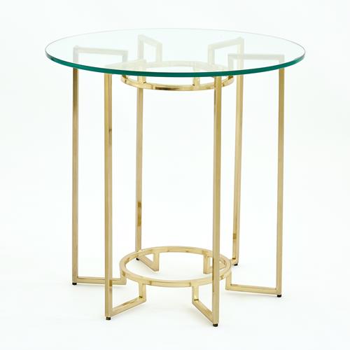 Open Leg Table-Gold Open Leg Table-Gold