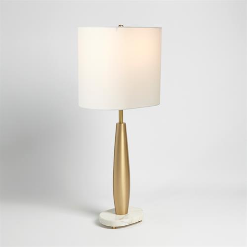 Tapering Buffet Lamp-Brass Tapering Buffet Lamp-Brass