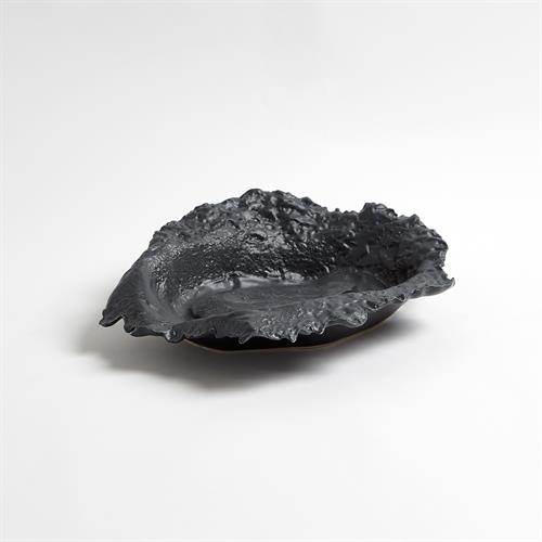 Oak Branch Bowl-Matte Black Oak Branch Bowl-Matte Black