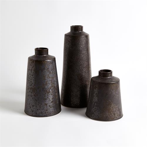 Taper Vases-Bronze