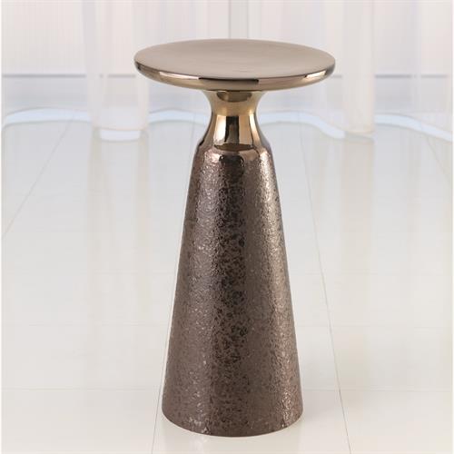 Meteor Taper Table-Bronze Meteor Taper Table-Bronze