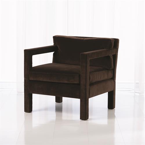 Swank Club Chair-Chocolate Swank Club Chair-Chocolate