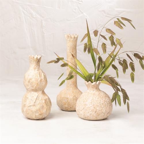Alma Vase-Cream Alma Vase-Cream