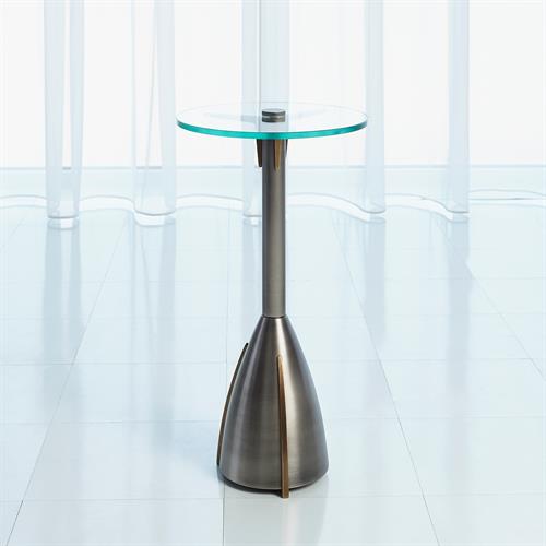 Spikes Arm Table-Gunmetal Spikes Arm Table-Gunmetal