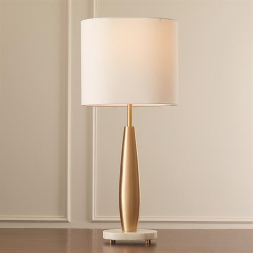 Tapering Buffet Lamp-Brass Tapering Buffet Lamp-Brass