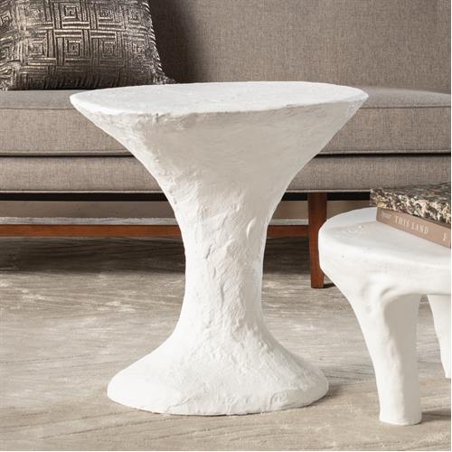 Primitive Accent Table-Soft White Primitive Accent Table-Soft White