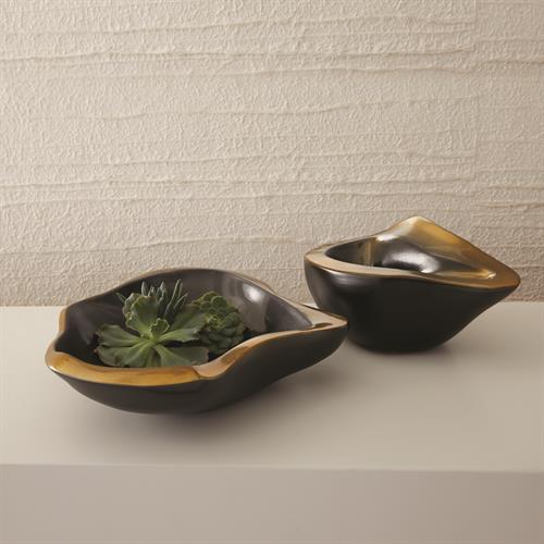 Formation Bowls-Black/Gold Formation Bowls-Black/Gold