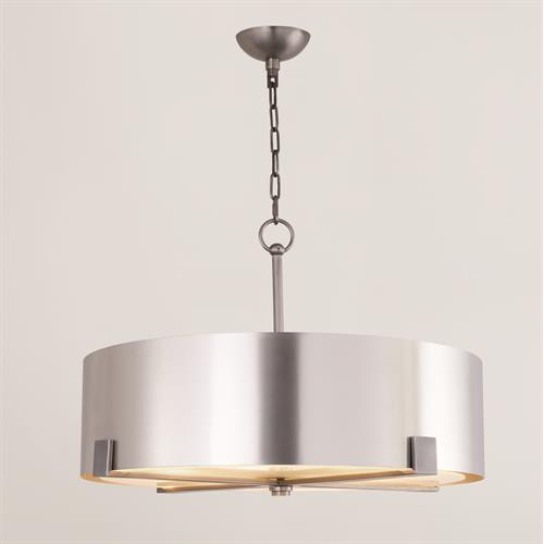 Empire Pendant-Nickel/Graphite Empire Pendant-Nickel/Graphite