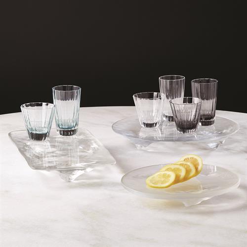 LiuLi Clear Glass Trays LiuLi Clear Glass Trays