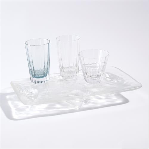 LiuLi Clear Glass Trays