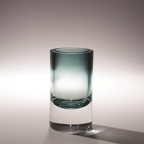 Thick Cylinder Vase-Azure Thick Cylinder Vase-Azure