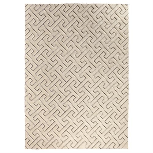 Tessellating Rug-Ivory/Grey Tessellating Rug-Ivory/Grey