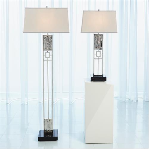 Republic Table Lamp-Nickel Republic Table Lamp-Nickel