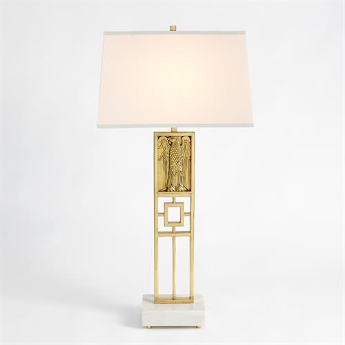 Republic Table Lamp-Brass