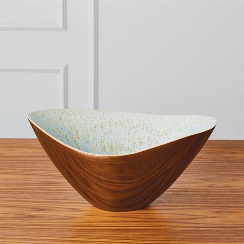 Marta's Bowl-Bronze Reactive Blue Marta's Bowl-Bronze Reactive Blue