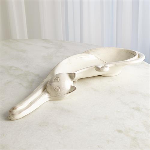 Cat Platter-Cream Cat Platter-Cream