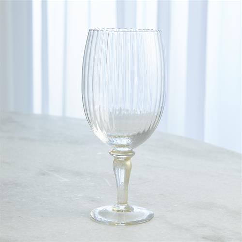 Stemmed Iced Beverage-Light Gold Stemmed Iced Beverage-Light Gold