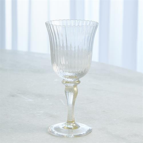 Short Wine Glass-Light Gold