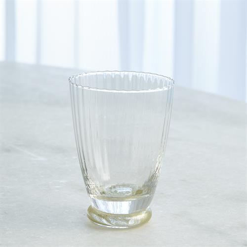 Footed Juice Glass-Light Gold-Sm