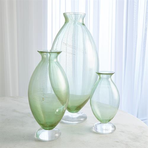 Granilla Vase-Green Granilla Vase-Green