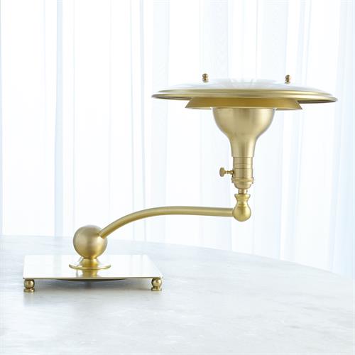 Saturn Lamp-Brushed Brass