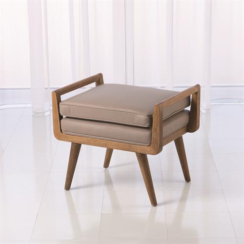 Lucas Short Bench-Grey Leather Lucas Short Bench-Grey Leather