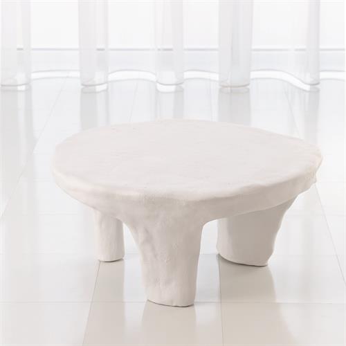 Monolith Coffee Table-Soft White