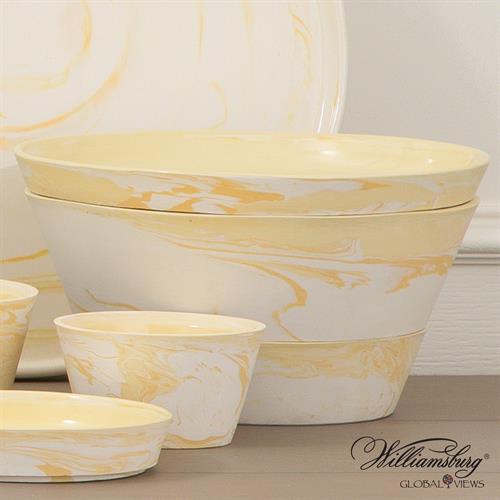 S/3 Richmond Serving Set-Yellow-Lg S/3 Richmond Serving Set-Yellow-Lg
