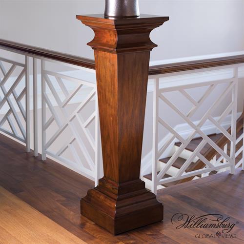 York Pedestal-Walnut York Pedestal-Walnut
