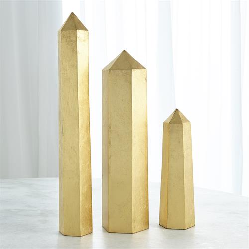 Olympian Obelisk-Gold Leaf Olympian Obelisk-Gold Leaf