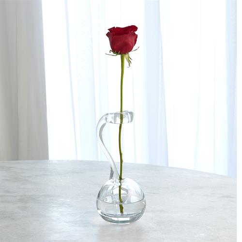 Clear Ring Flower Vase Clear Ring Flower Vase