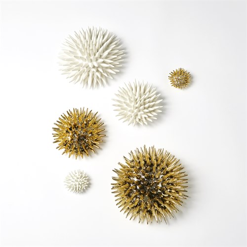 Urchin Wall Art-White