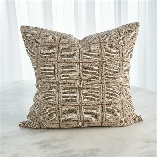Beaded Pillow-Rose/Gold Beaded Pillow-Rose/Gold